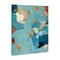 Stupell Industries Blue Moon Organic Abstraction Canvas, design by Suzanne Nicoll